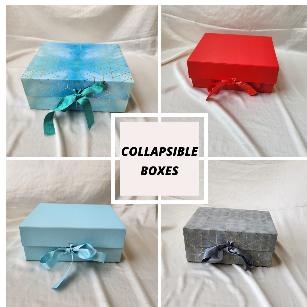 collapsible boxes