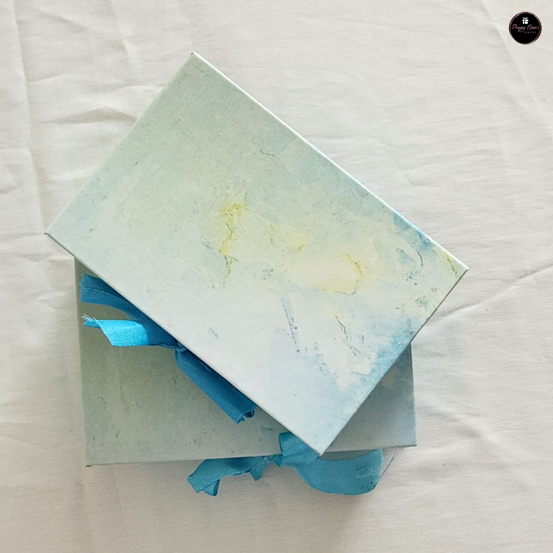 Cute Mini Box with Ribbon(Pack of 2 boxes)