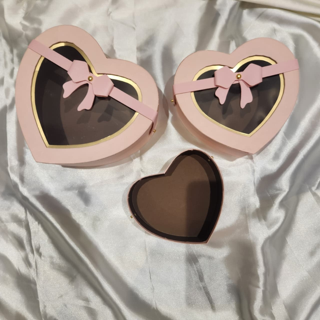 Pink Heart with Lid