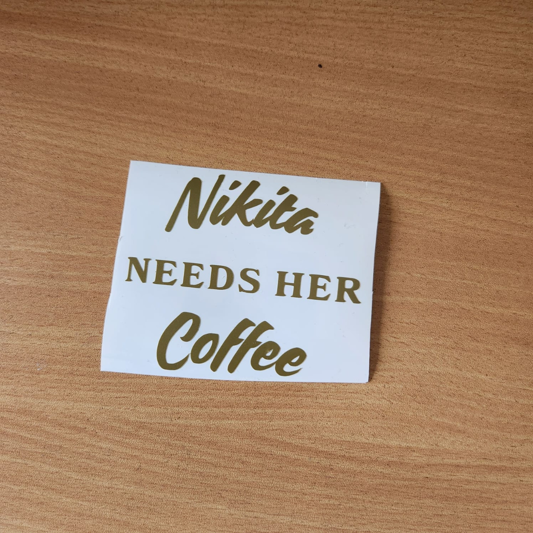 Coffee Sticker for Her