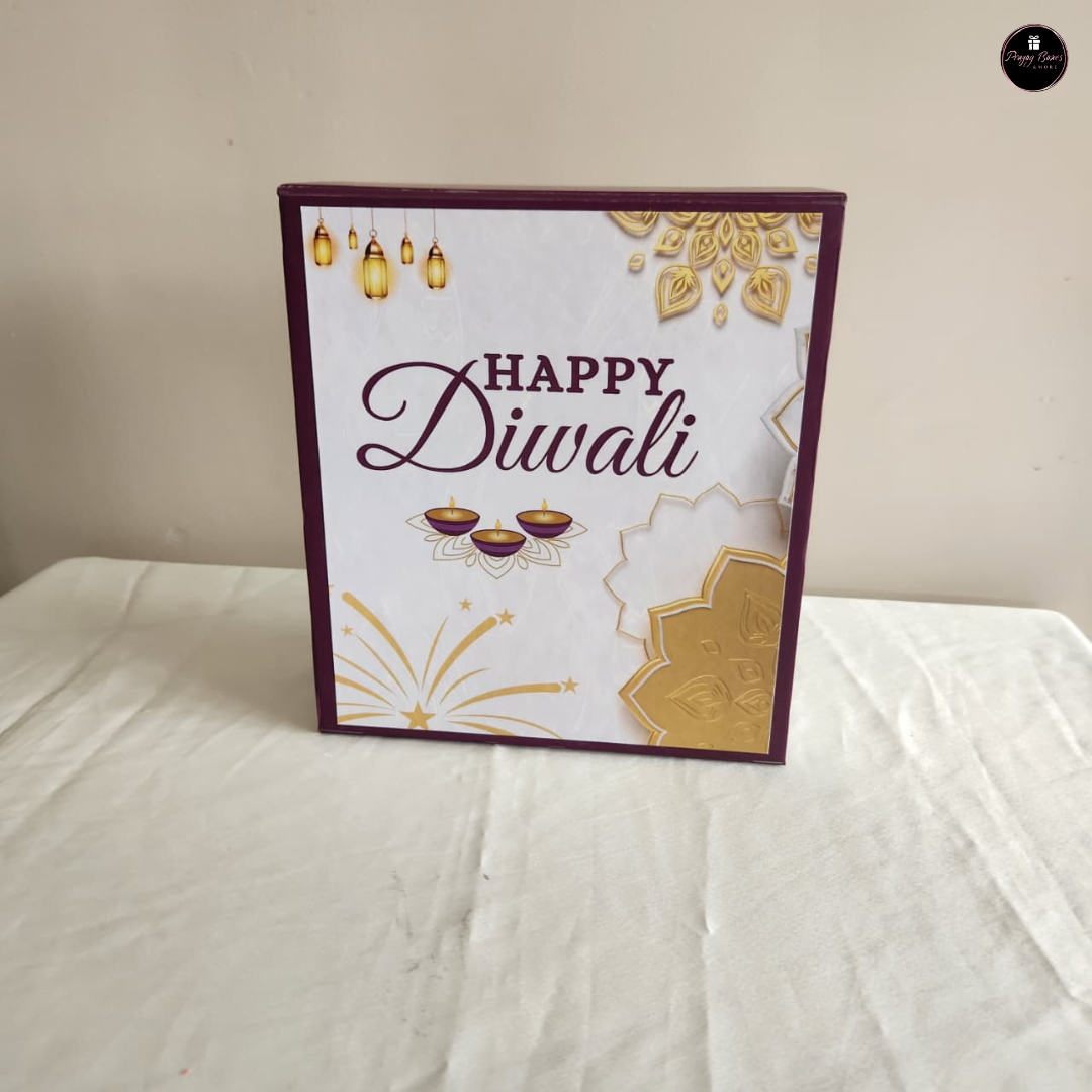 Diwali Magnetic Hamper Box | 8.5x7.5x3"