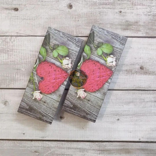 Valentine's Rectangle Rose Gift Box