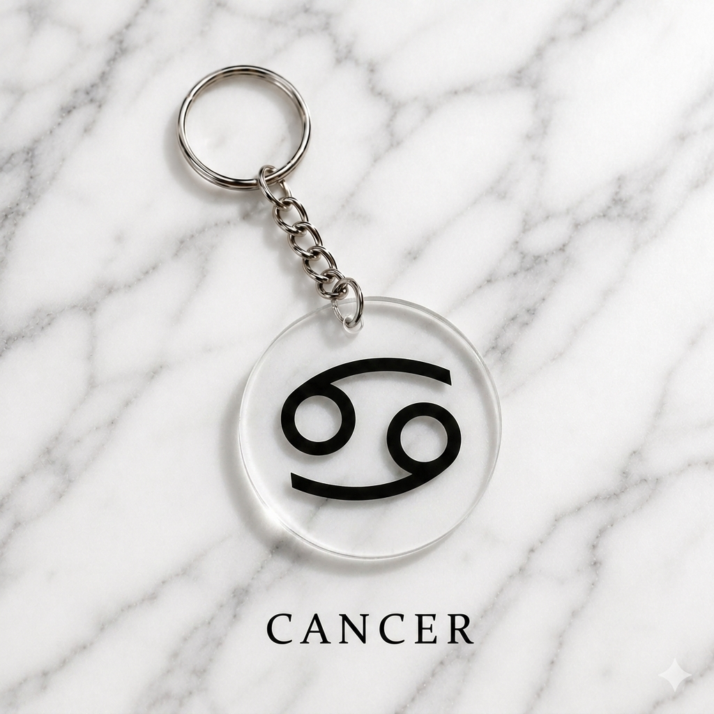 Cancer Keychain | Karka Raashi Keychain