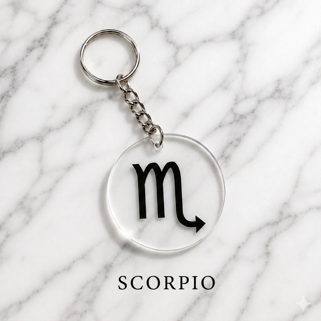 Scorpio Keychain | Vrishchik Raashi Keychain