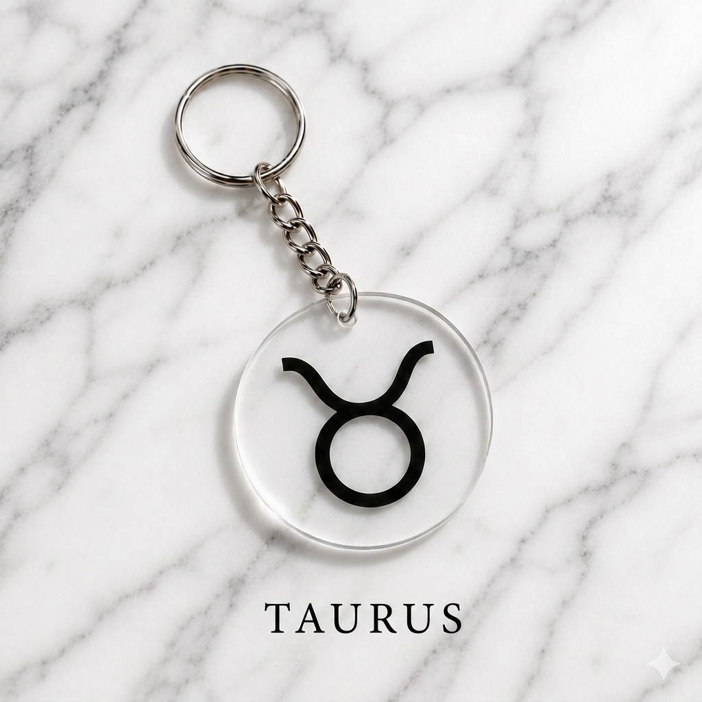 Taurus Keychain | Vrishabh Raashi Keychain