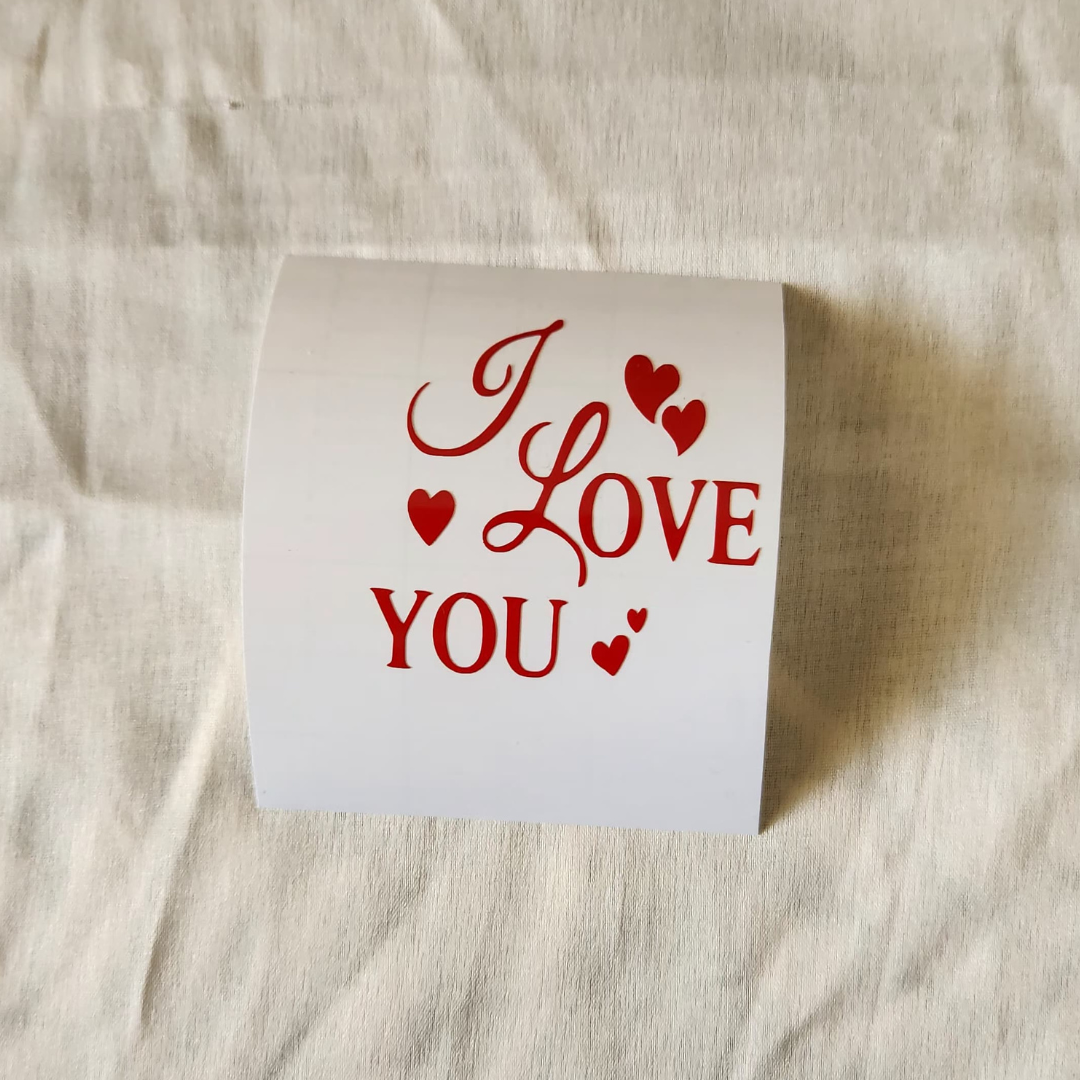 I Love You Stickers