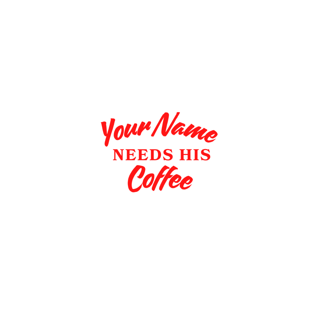 Coffee Sticker for Him