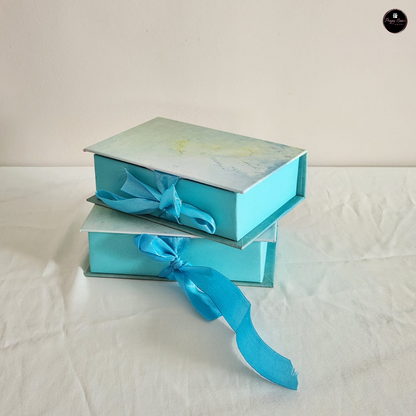 Cute Mini Box with Ribbon(Pack of 2 boxes)