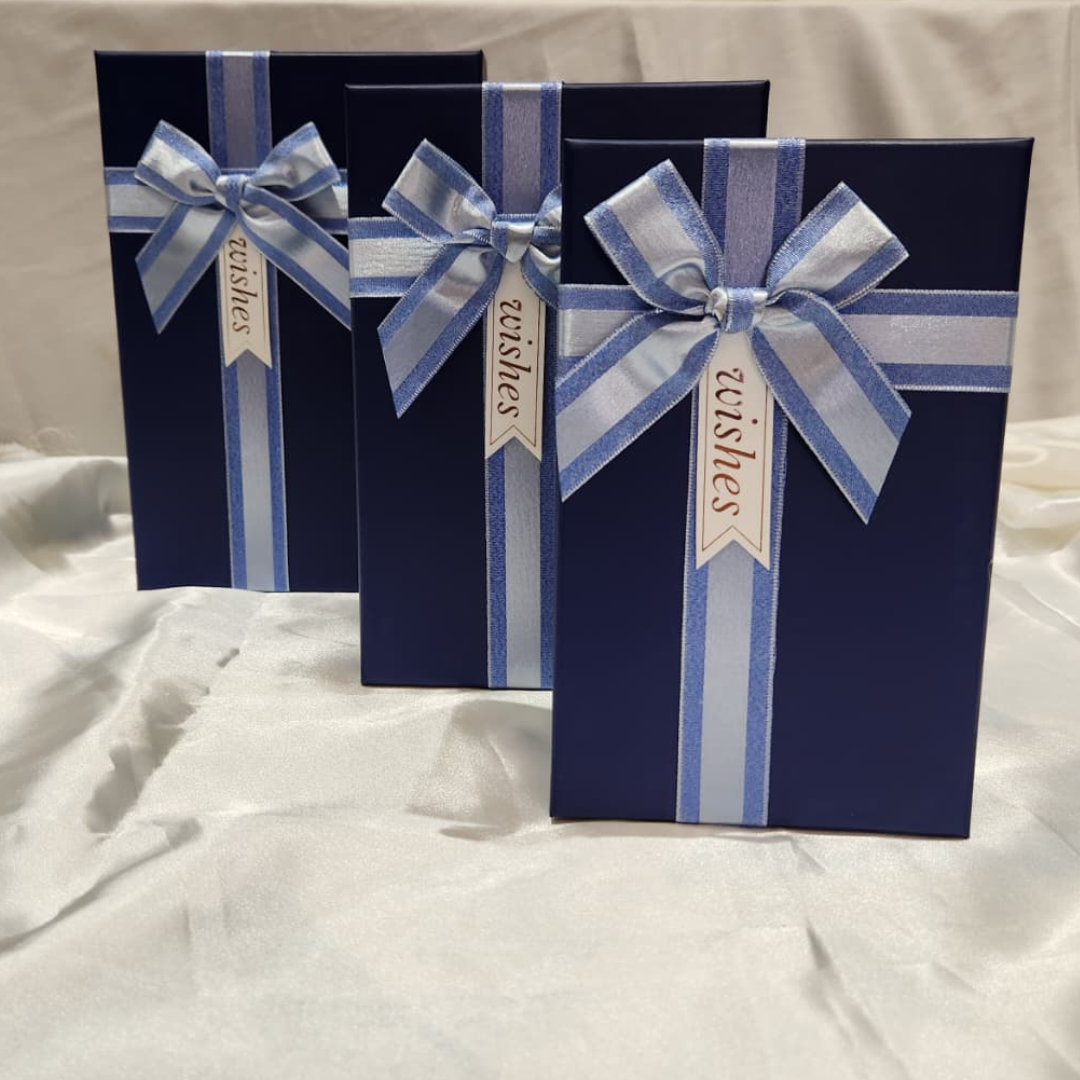 Rectangle Blue Gift Box | Gift Hamper