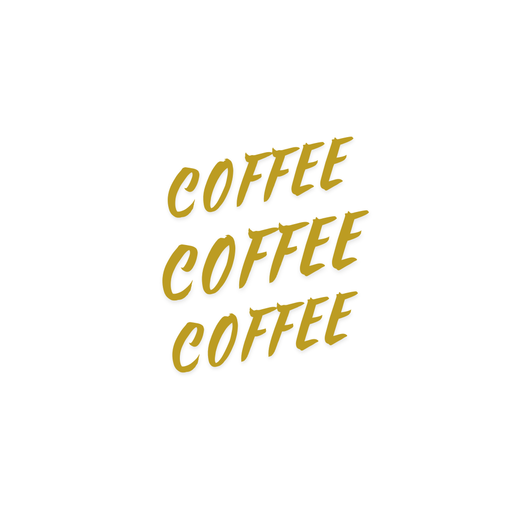 Coffee, Coffee, Coffee Stickers