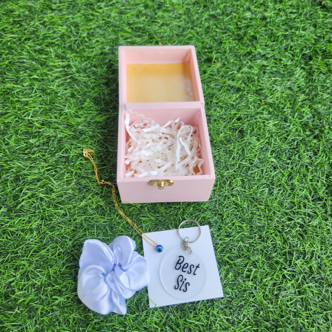 Rakhi Gift Hamper for Sister - Mini Trunk Box