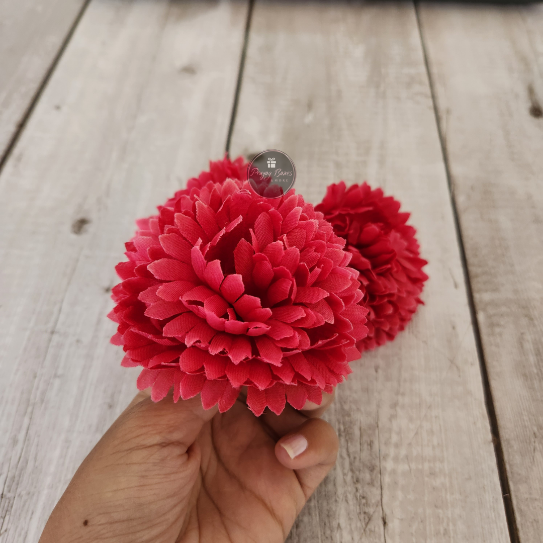 Artificial Decorative Flowers | Pack of 5pcs