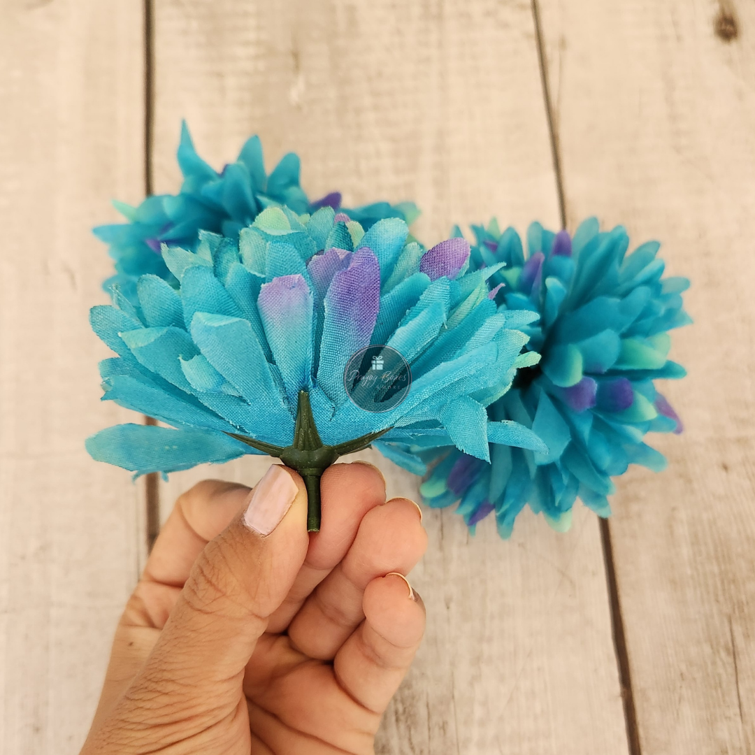 Artificial Decorative Flowers | Pack of 5pcs