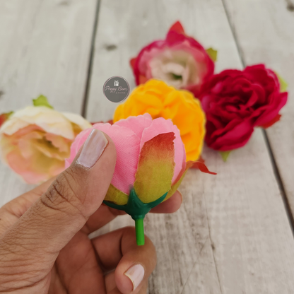 Mini Decorative Artificial Flowers | Pack of 5pcs