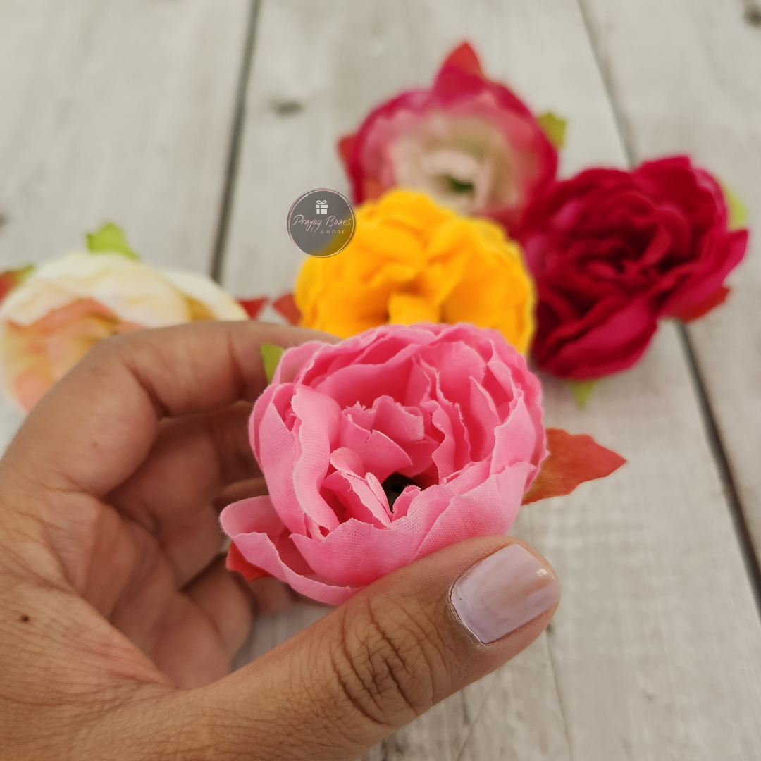 Mini Decorative Artificial Flowers | Pack of 5pcs