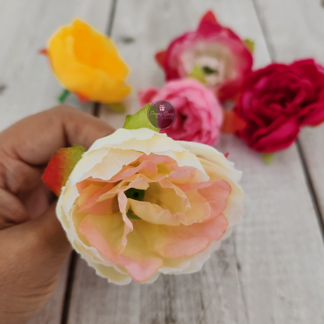 Mini Decorative Artificial Flowers | Pack of 5pcs