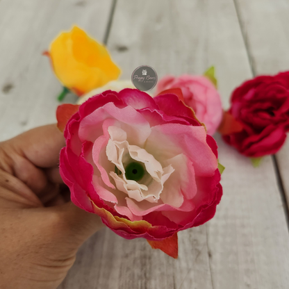 Mini Decorative Artificial Flowers | Pack of 5pcs