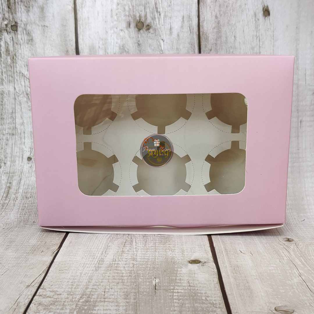 Cupcake Boxes (Pack of 5 boxes)