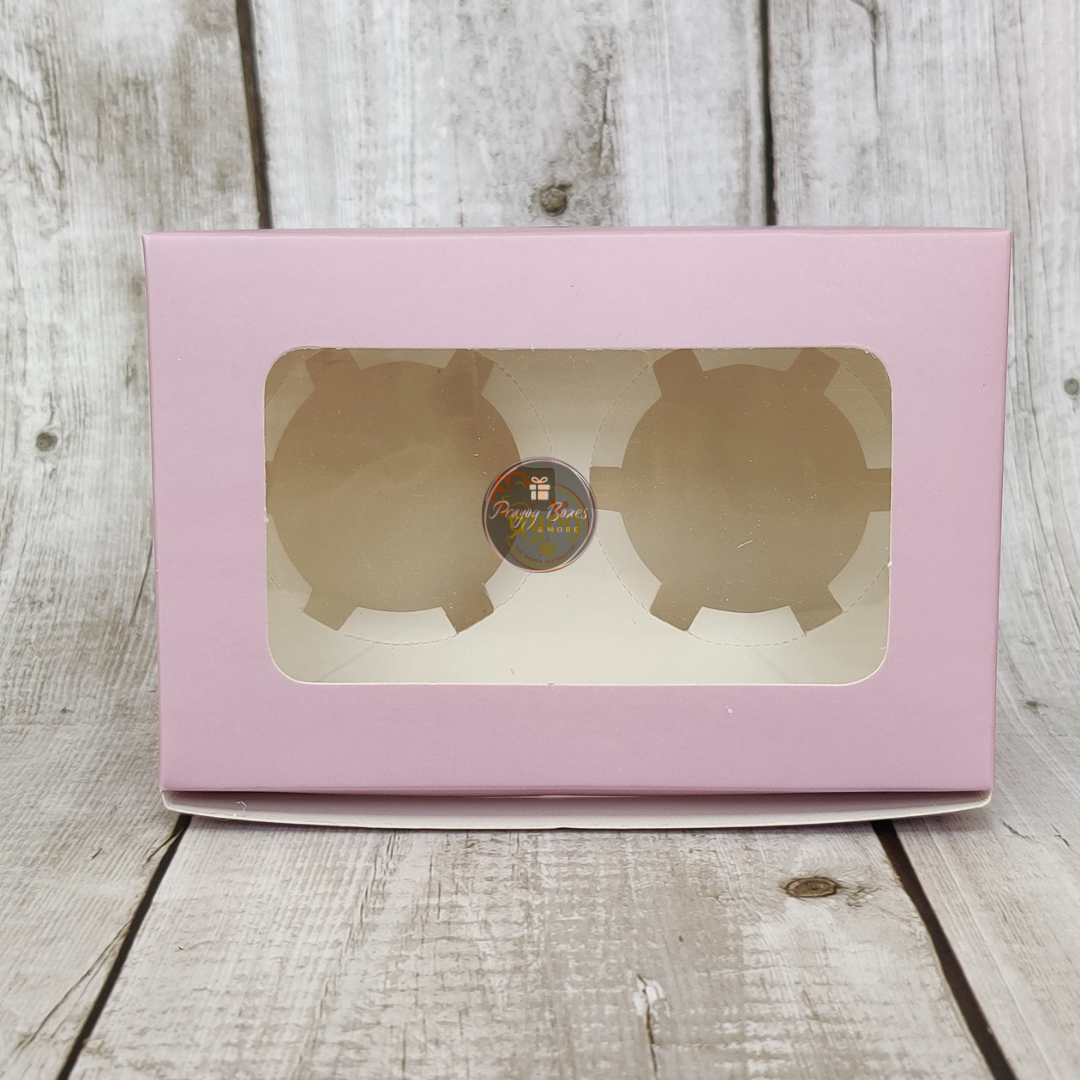 Cupcake Boxes (Pack of 5 boxes)