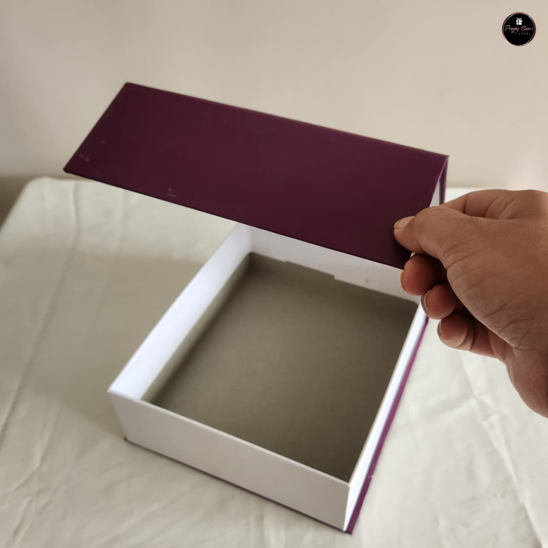 Diwali Magnetic Hamper Box | 8.5x7.5x3"