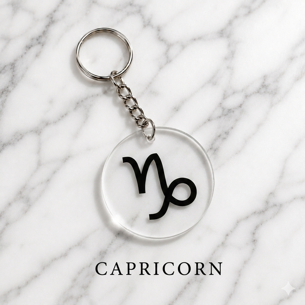 Capricorn Keychain | Makar Raashi Keychain