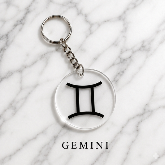Gemini Keychain | Mithun Raashi Keychain