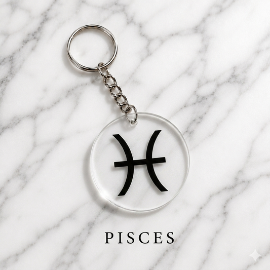 Pisces Keychain | Meen Raashi Keychain