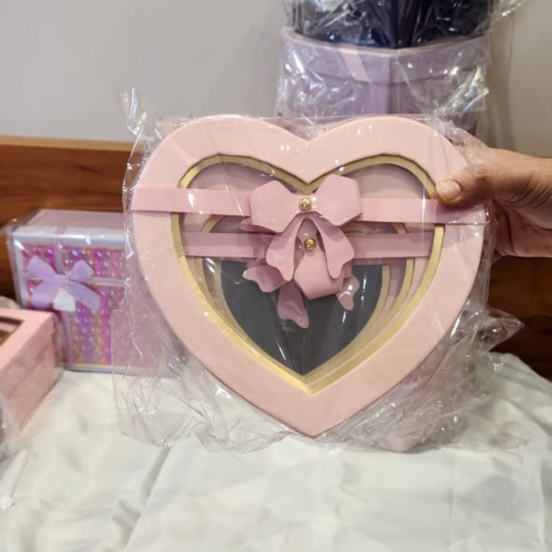 Pink Heart with Lid